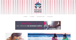 Desktop Screenshot of boutiquemanege.com